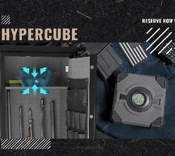 Hypercube 150(S)　繰り返し使える吸湿・吸臭剤ガンロッカー等に！ 温度・湿度計付	の画像