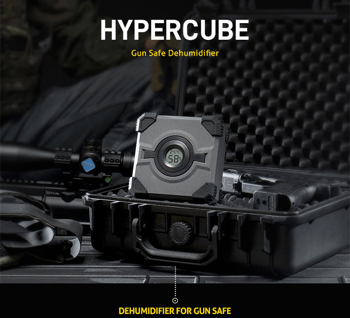 HyperCube 600(L)繰り返し使える大容量・吸湿・吸臭剤 温度・湿度計付の画像