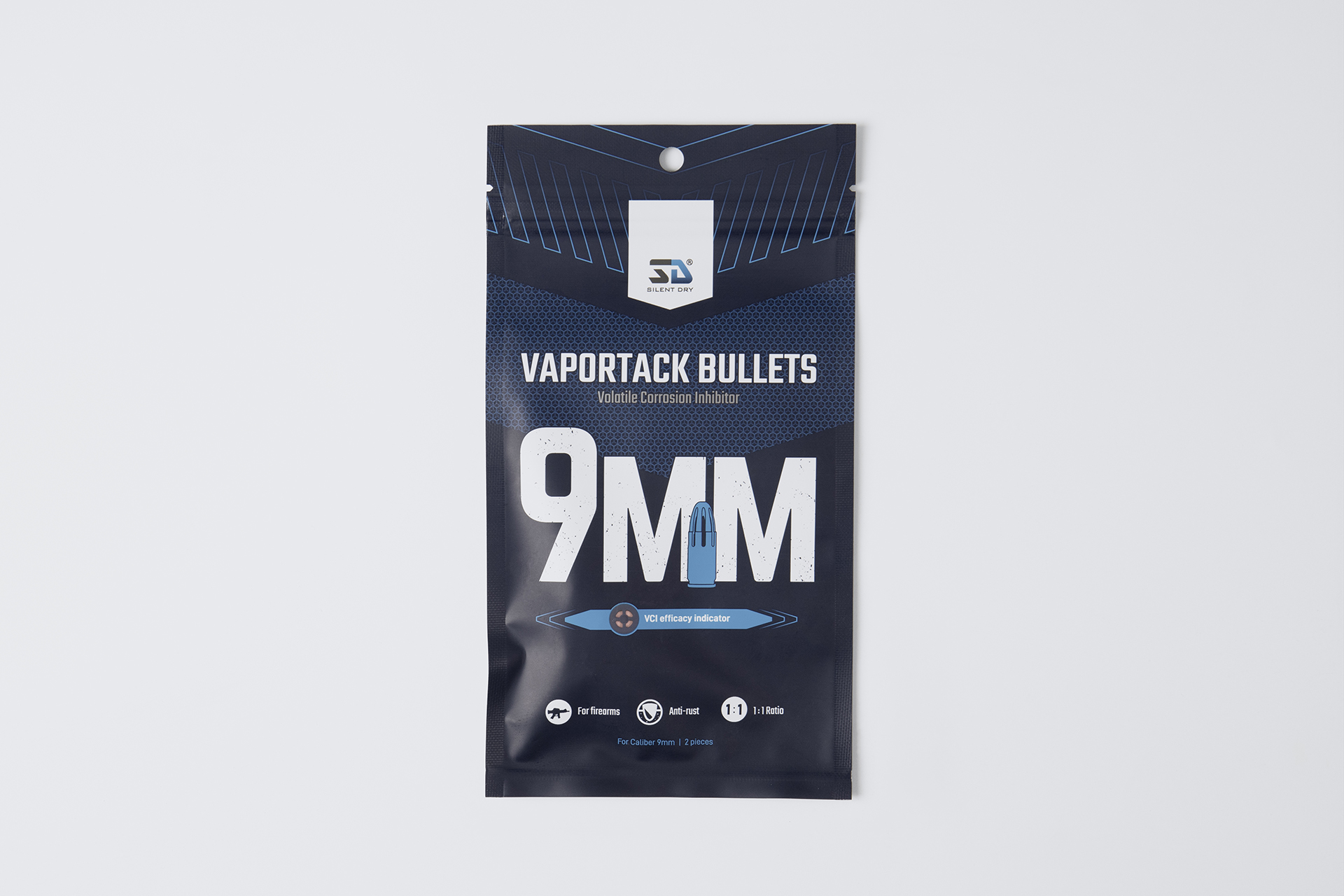 SD SILENT DRY VAPORTACK 9mm  実弾型防錆・防腐食剤 V.C.I　２個入りの画像