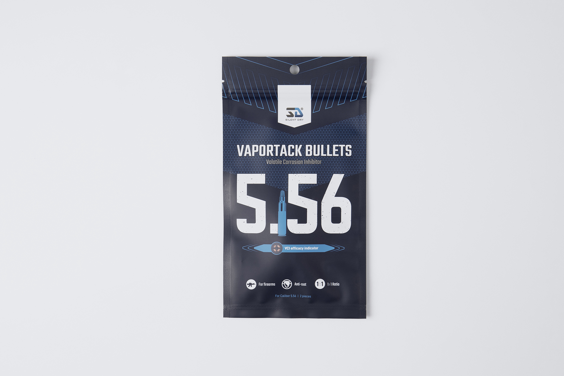 SD SILENT DRY VAPORTACK  5.56 NATO/.223 REM 実弾型防錆・防腐食剤 V.C.I　2個入りの画像