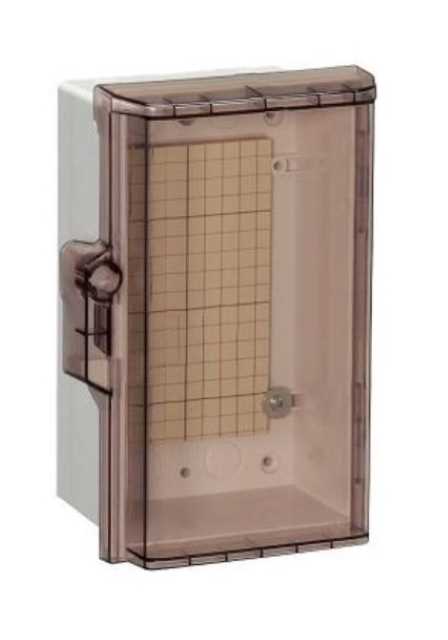 日東工業 盤用キャビネット露出形フカサ180mm 木製基板付 クリーム塗装