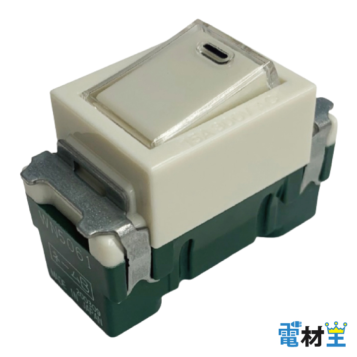 WN5061 埋込ネームスイッチ B 片切 Panasonicの画像