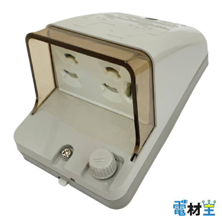 WK4102K フル接地防水コンセント 抜け止め式 アースターミナル付 露出 埋込両用 Panasonicの画像