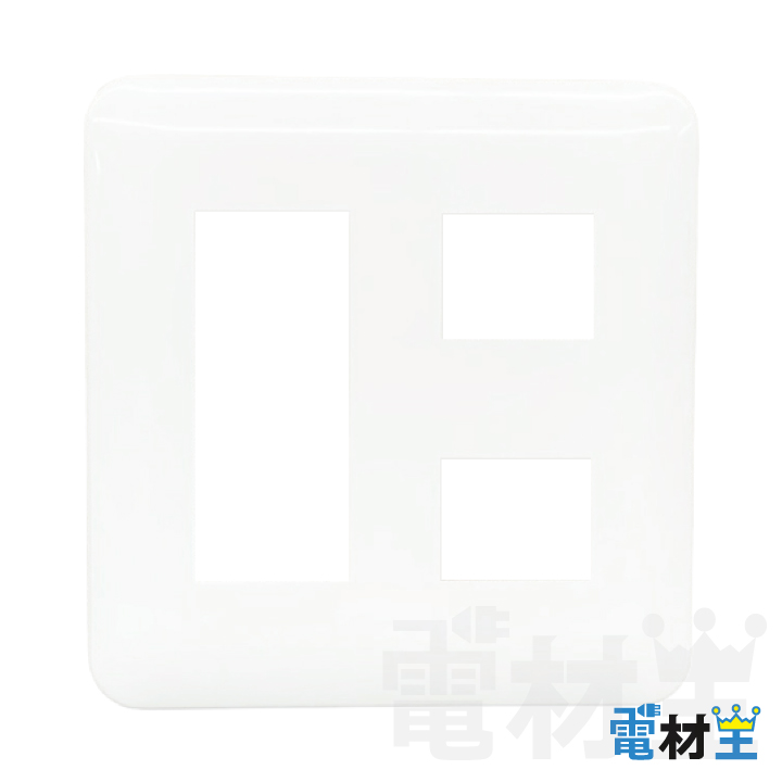 WTF7005W コンセントプレート 5コ用 ホワイト Panasonicの画像