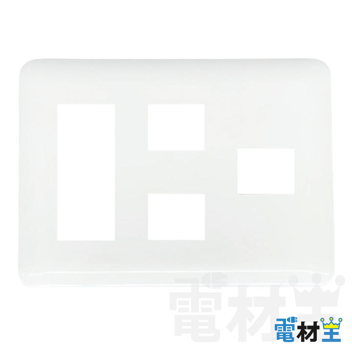 WTF7086W コンセントプレート 3コ+2コ+1コ用 ホワイト Panasonicの画像