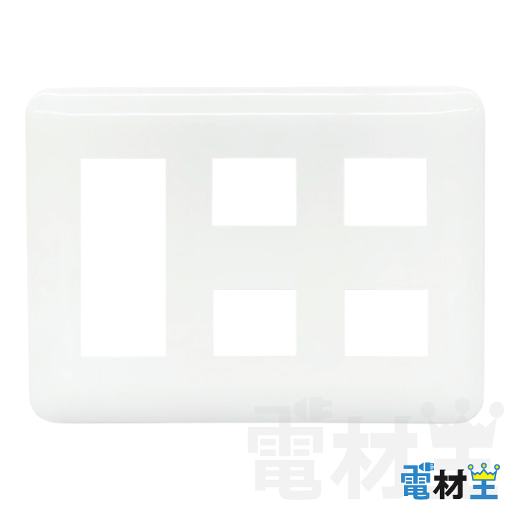 WTF7087W コンセントプレート 3コ+2コ+2コ用 ホワイト Panasonicの画像