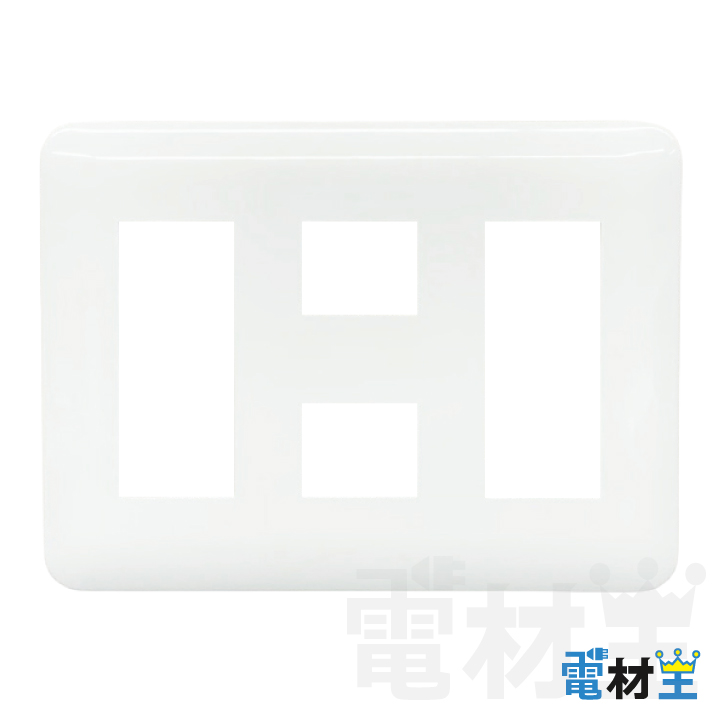 WTF7088W コンセントプレート 3コ+2コ+3コ用 ホワイト Panasonicの画像