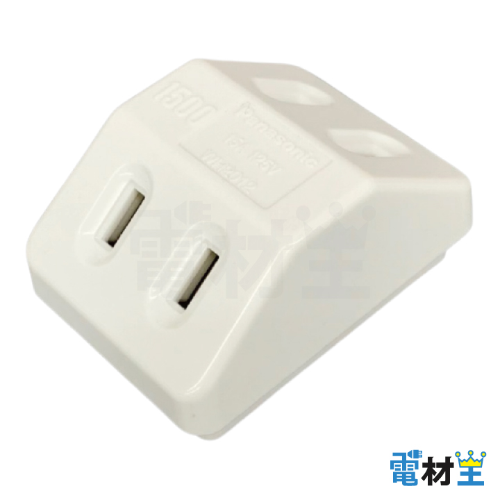 WH2012 三角タップ ホワイト Panasonicの画像