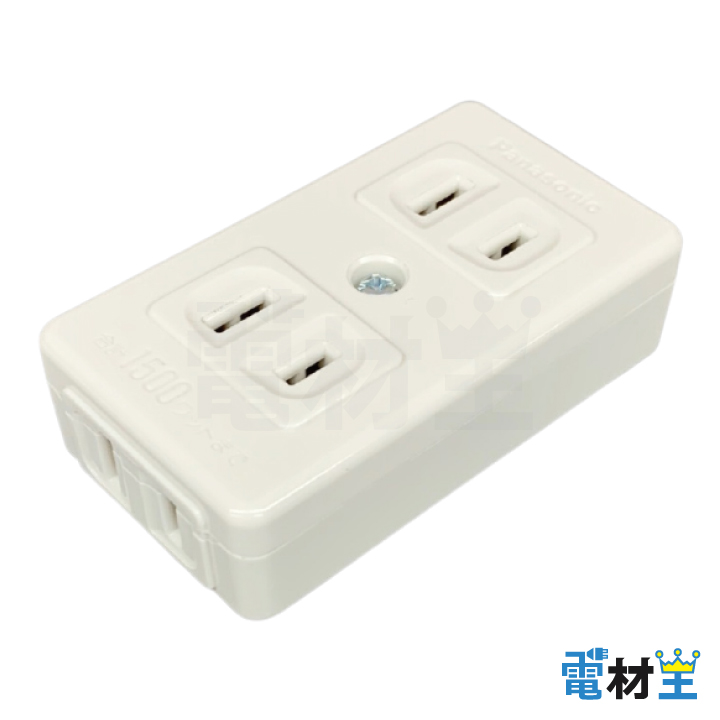 WH2163KW ベターテーブルタップ 3コ口 ホワイト Panasonicの画像