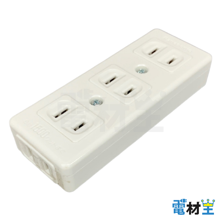 WH2164KW ベターテーブルタップ 4コ口 ホワイト Panasonicの画像