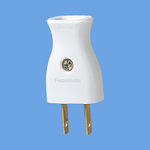 WH4015 ベターキャップ 袋打 平形コード両用 ホワイト Panasonicの画像