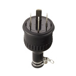 WF7430 接地3P30A防水ゴムキャップ 圧着端子付 Panasonicの画像