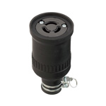 WA5319K 接地2P15A引掛防水ゴムコードコネクタボディ Panasonicの画像