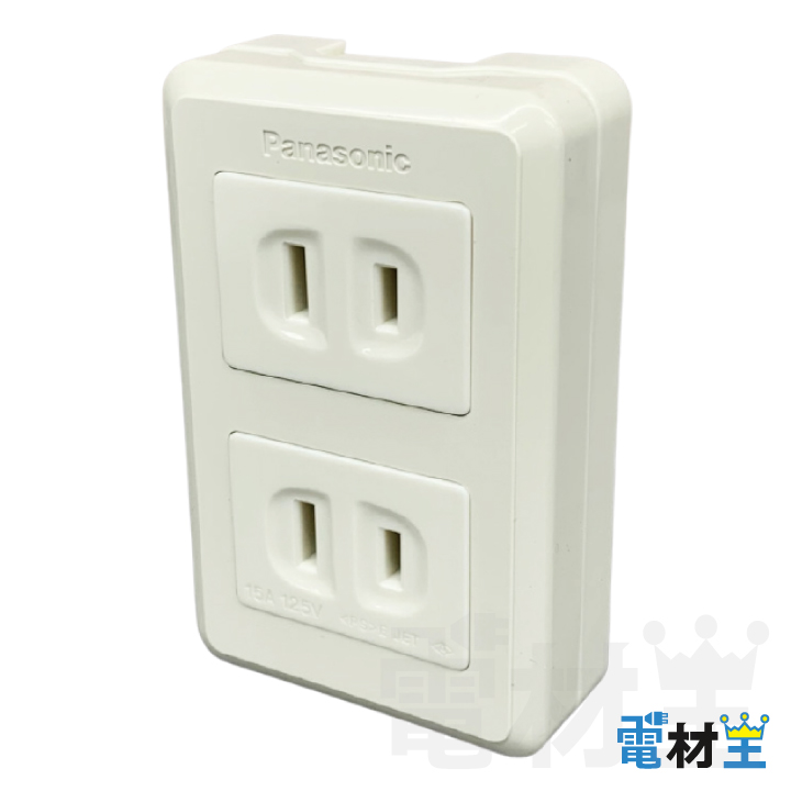 WKS112 リファインシリーズ 露出ダブルコンセント Panasonicの画像