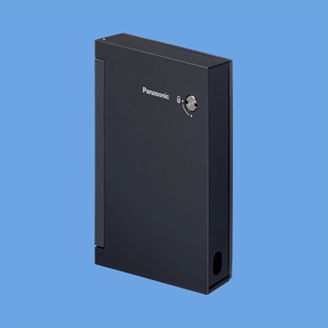WTC7981B 防雨スイッチガードプレート 簡易鍵付 ブラック Panasonicの画像