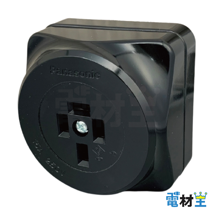 WK1415 接地3P15A角型コンセント Panasonicの画像