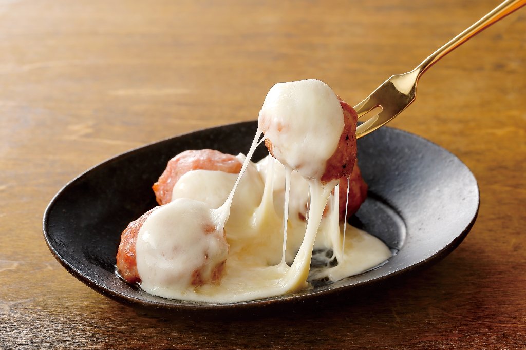 レンジでのび~るチーズ&ミートの画像