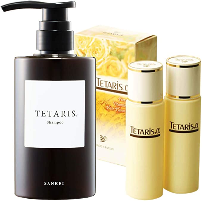薬用テタリスα　200mL(100mLx2本)頭皮用薬用育毛剤［医薬部外品］＆　シャンプーマークIIのセットの画像