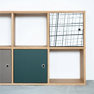 ASENDADA 【Plaid】/ スタッキングシェルフ用FLAPの画像