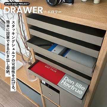 【OPEN SHELF PROJECT】DRAWER / RAIL画像