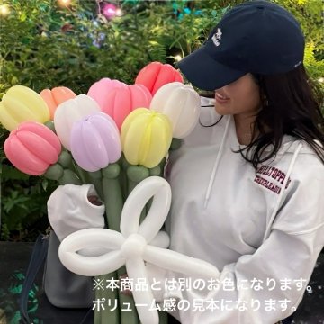 red rose balloon bouquet(M)の画像