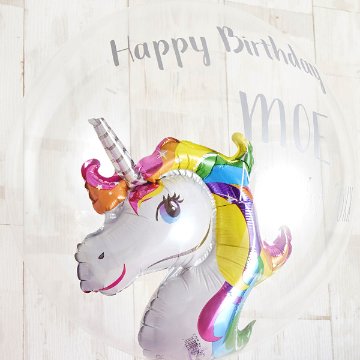 ユニコーンHappy Birthday画像