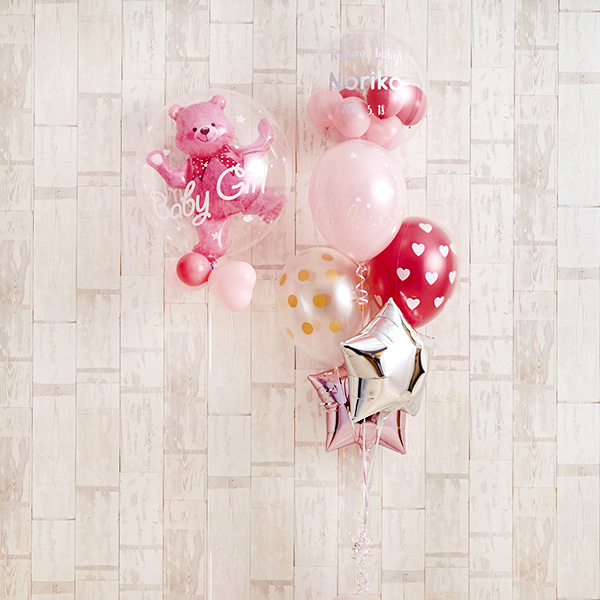 Pinky Bear Baby Shower画像