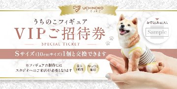 【VIPご招待券】うちのこフィギュアの画像