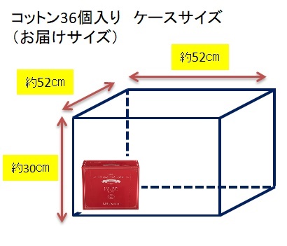 【法人専用】Bihadaismローションパックコットン（36個入りケース販売）の画像