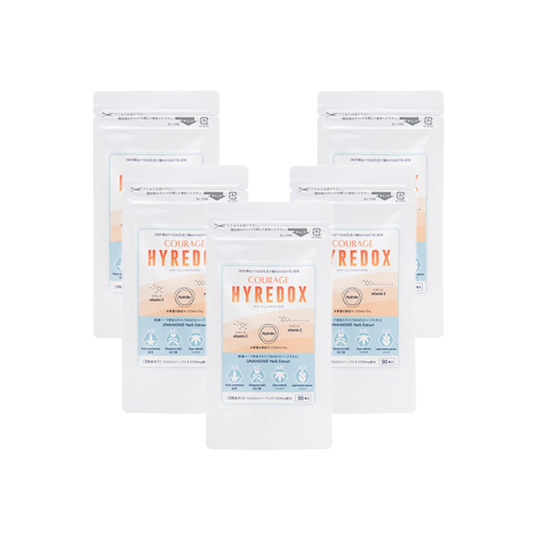 【受注生産】HYREDOX（ハイレドックス）90カプセル 5袋セットの画像