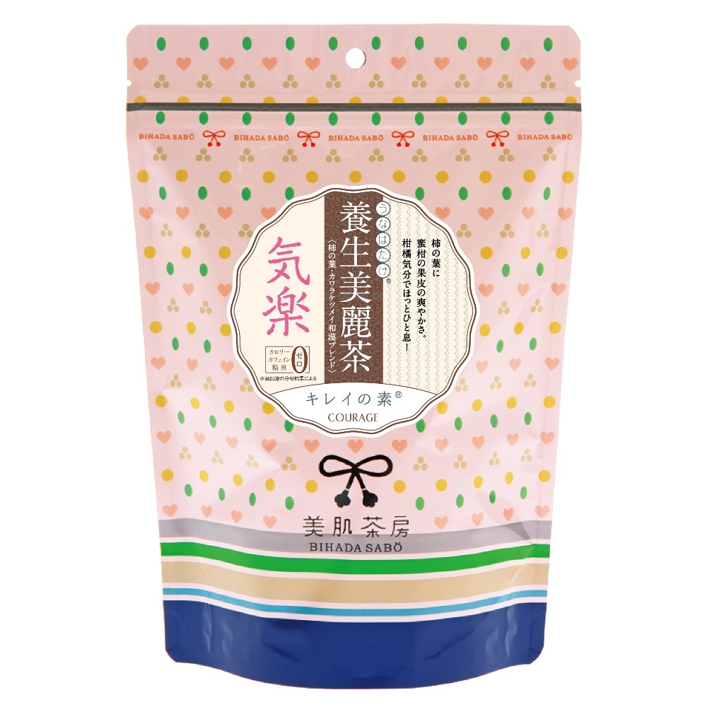 うなはたけ養生美麗茶 柿の葉・カワラケツメイ和漢ブレンド＜気楽＞30Pの画像