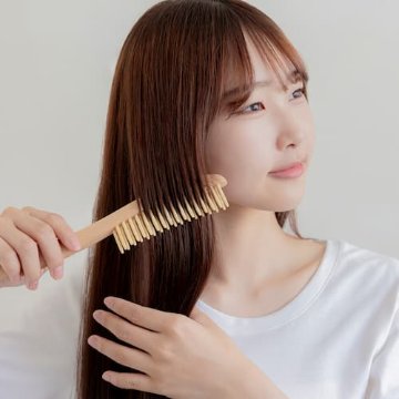 デタングル　プレミアム 【日本製】　天然木デタングルコームの画像