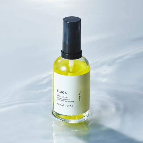 ナナコスター 「BLOOK ヘアオイル 60ml」軽やかな仕上がりと美しいツヤ感！理想のヘアスタイリングができる！の画像