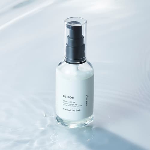 ナナコスター「BLOOK ヘアミルク 60ml」軽やかな仕上がりとツヤ感！理想のヘアスタイリングができる！の画像