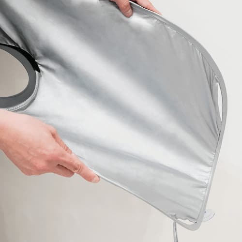 「アイビル・プロケアケープ」自宅介護:諦めていた「サロンの様なシャンプー」をいつもの椅子と洗面台で実現の画像