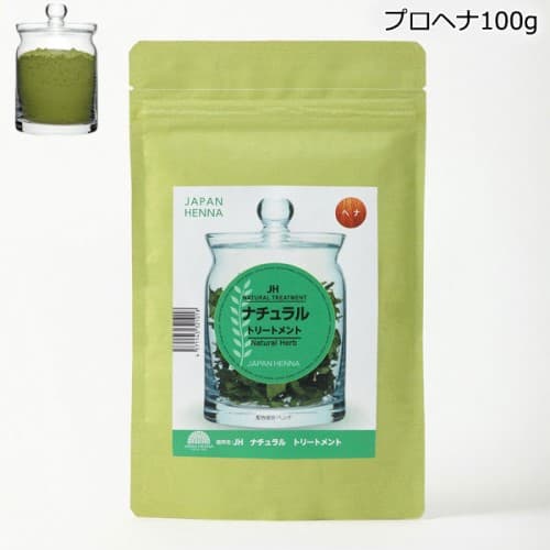 ジャパンヘナ　ナチュラル　プロヘナ100ｇ サロン施術用ヘナカラーの画像