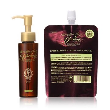 インターコスメ 「ヒアロモイストガーデン ジェリー」洗い流さないトリートメント80ｍL/120ｍL(リフィル)の画像