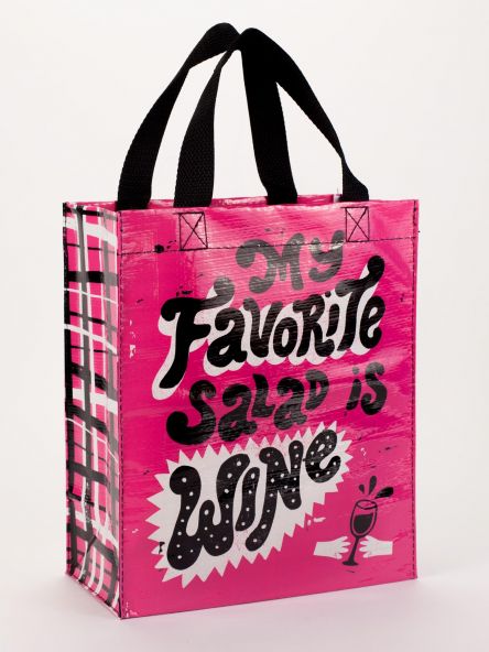 "My Favorite Salad Is Wine" Handy Toteの画像