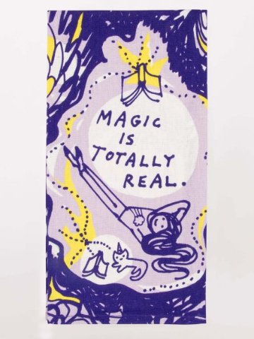 "Magic is Totally Real" Dish Towelの画像