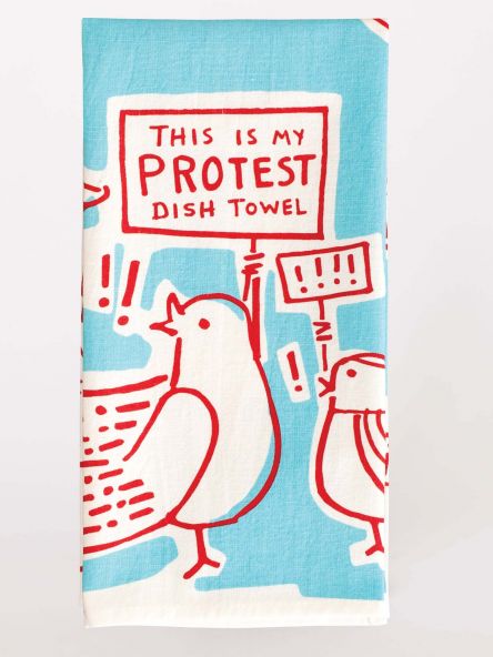 "This Is My Protest" Dish Towelの画像