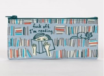 "Fuck Off I'm Reading" Pencil Caseの画像