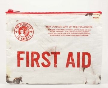 "First Aid" Zipper Pouchの画像