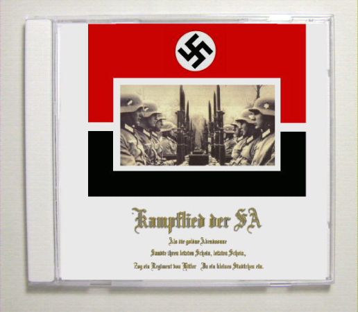 送料込み ｃｄ ナチスドイツ軍歌集 ４枚セット バーデンヴァイラー行進曲ほか 輸入ミリタリー雑貨 ブルーラビット