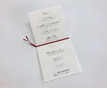 【手作りキット／印刷込】メニュー表　プレマリードッグの画像