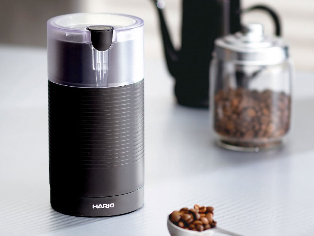 電動コーヒーミル・スイッチの画像