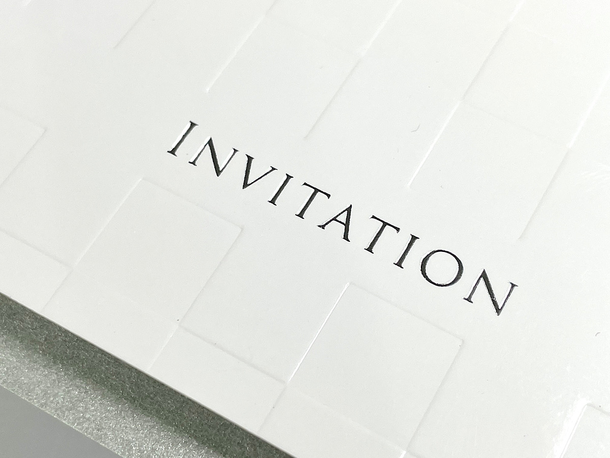 【印刷込】招待状　ルーチェの画像