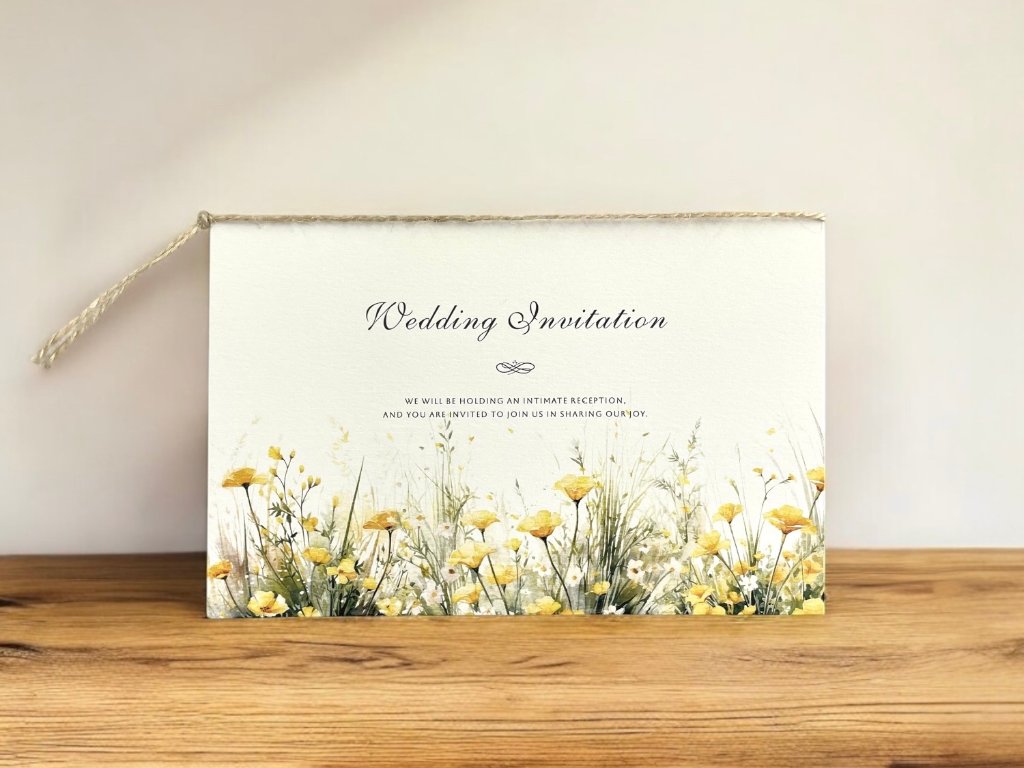 【印刷なし】招待状 エスピュールの画像