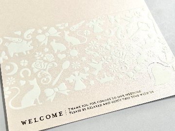 【印刷込】席札 フォルトゥナ ピンクの画像