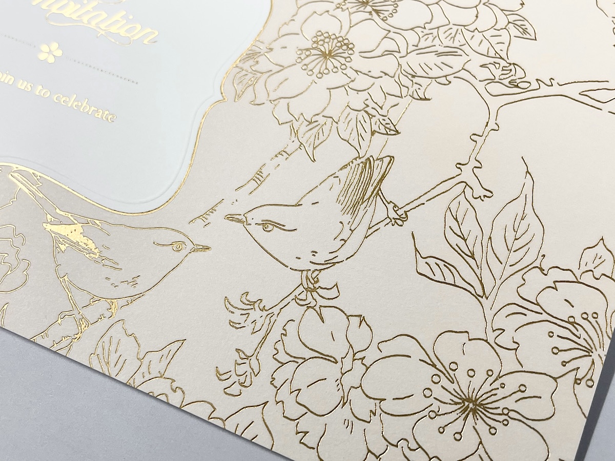 【印刷込】招待状　SAKURAの画像