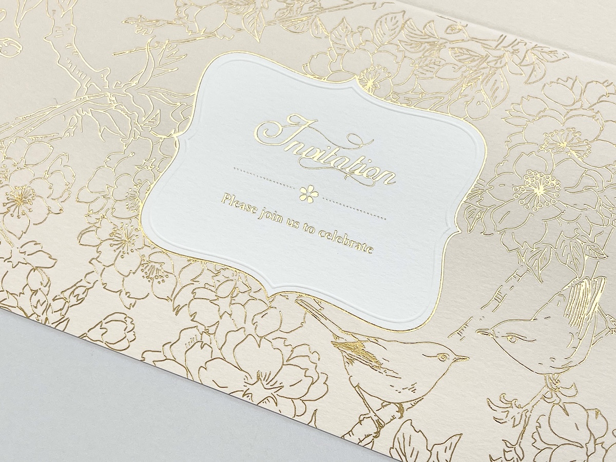 【印刷込】招待状　SAKURAの画像